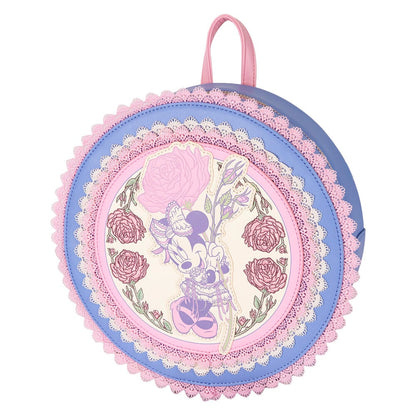Mochila Floral Minnie Disney Loungefly 23cm - imagen 5