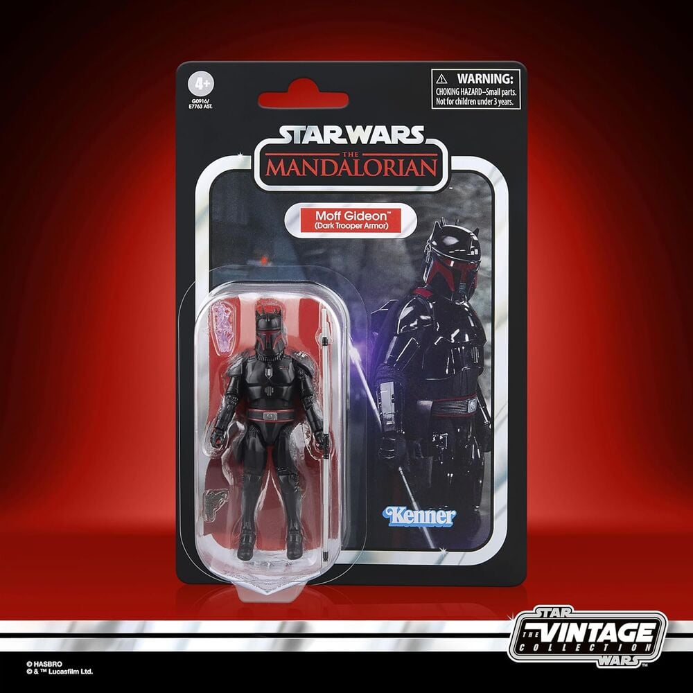 Figura Moff Gideon Dark Trooper Armor The Mandalorian Star Wars 9,5cm - imagen 2