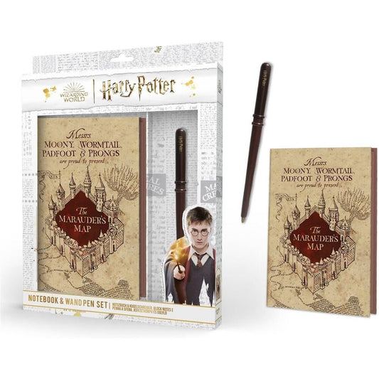 Set Cuaderno + boligrafo varita Harry Potter - imagen 2