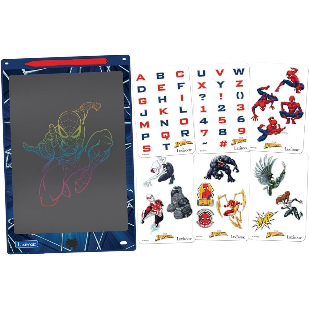 Pizarra magica educativa Spiderman Marvel