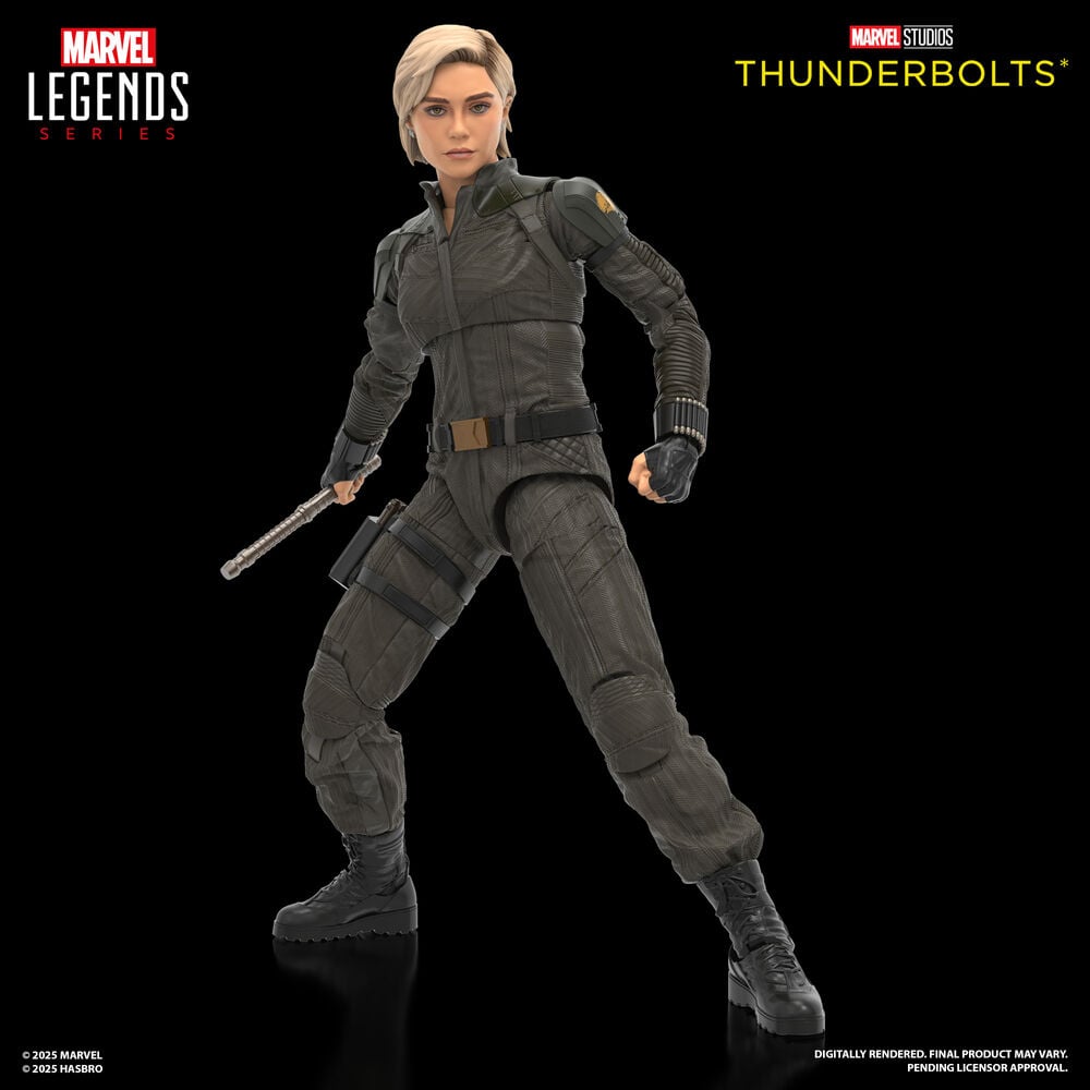 Blister 2 figuras Yelena Belova & Red Guardian Thunderbolts Marvel Legends 15cm - imagen 5