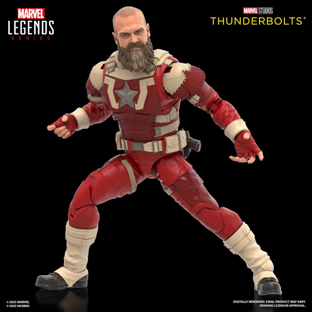 Blister 2 figuras Yelena Belova & Red Guardian Thunderbolts Marvel Legends 15cm - imagen 7