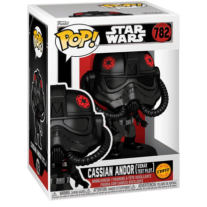 Figura POP Star Wars Cassian Andor Sienar Test Pilot 5 + 1 Chase - imagen 5