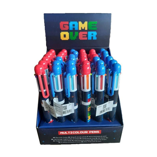 Boligrafo multicolor Game Over - imagen 2