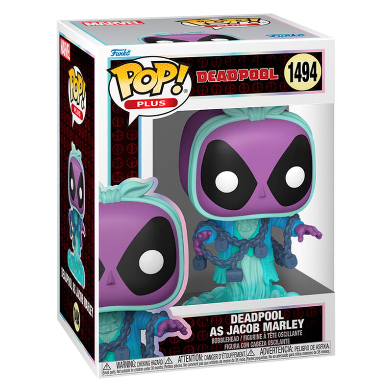 Figura POP Plus Marvel Deadpool - Deadpool as Jacob Marley - imagen 2