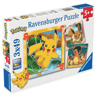 Puzzle Pokemon 3x49pzs - imagen 2