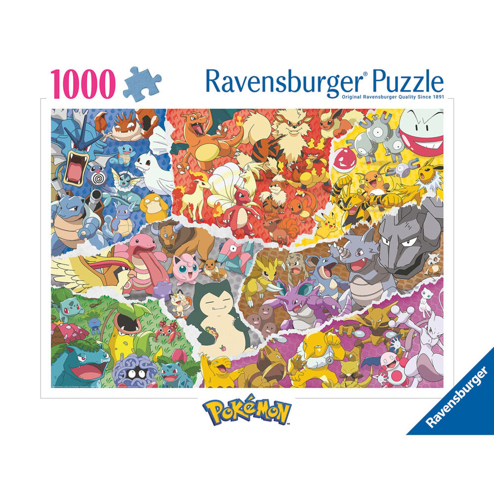 Puzzle Pokemon 1000pzs - FRIKIRAMA
