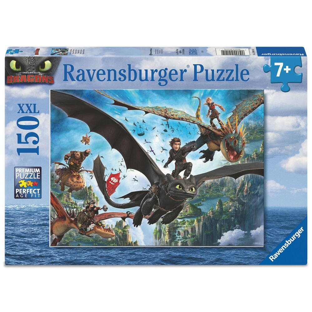 Puzzle Como Entrenar a tu Dragon 2 XXL 150pzs - imagen 2