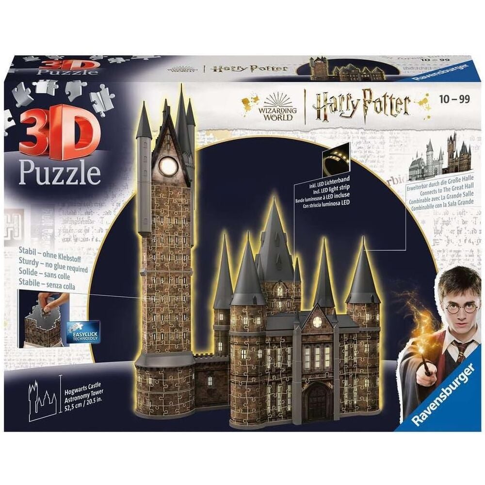 Puzzle 3D Castillo de Hogwarts Harry Potter 626pzs - imagen 2