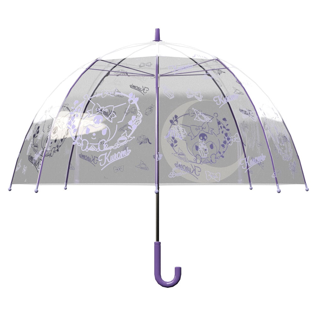 Paraguas burbuja manual Kuromi Hello Kitty 57cm