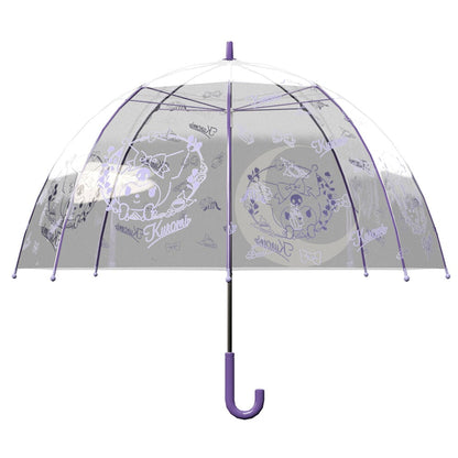 Paraguas burbuja manual Kuromi Hello Kitty 57cm