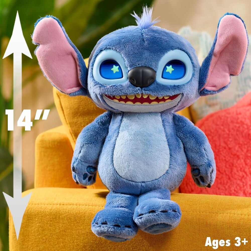Peluche interactivo Stitch Disney 30cm - imagen 4