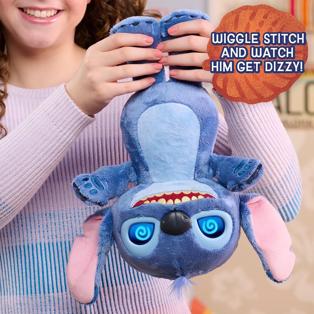 Peluche interactivo Stitch Disney 30cm - imagen 5