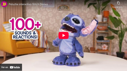 Peluche interactivo Ultimate Stitch Disney