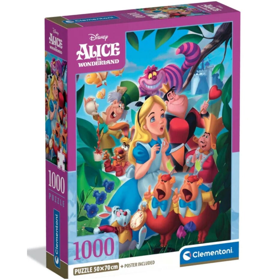 Puzzle Alicia en el Pais de las Maravillas Disney 1000pzs - imagen 2