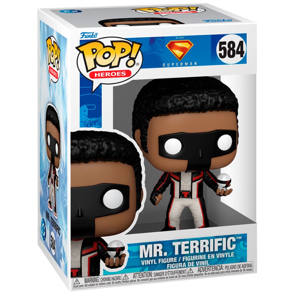 Figura POP DC Comics Superman Mr. Terrific - imagen 2