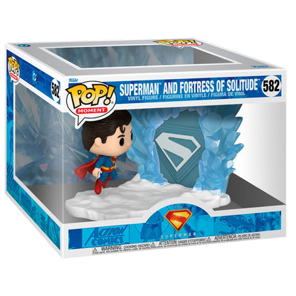 Figura POP Moment DC Comics Superman - Superman and Fortress of Solitude - imagen 2