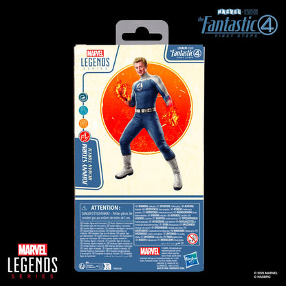 Figura Johnny Storm Los 4 Fantasticos Marvel 15cm - imagen 8
