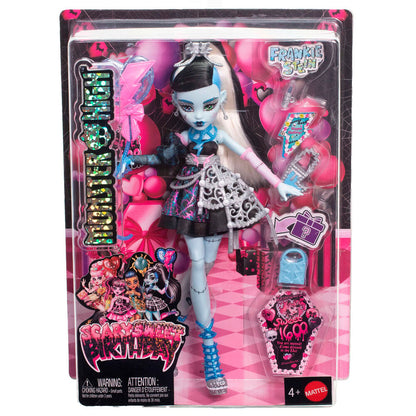 Muñeca Frankie Stein Scary Sweet Birthday 1600 Monster High - imagen 4