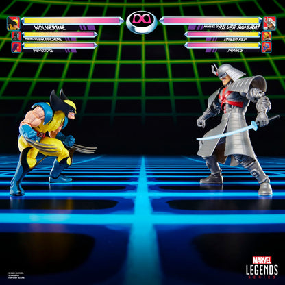 Blister 2 figuras Wolverine & Silver Samurai Gameverse Marvel Legends 15cm - imagen 3