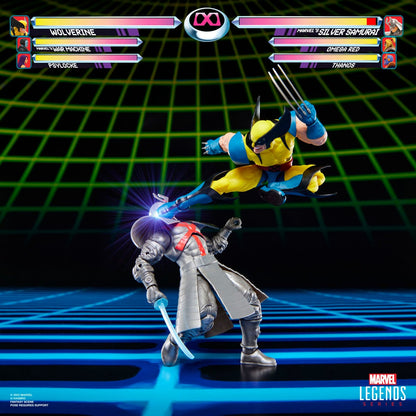 Blister 2 figuras Wolverine & Silver Samurai Gameverse Marvel Legends 15cm - imagen 5