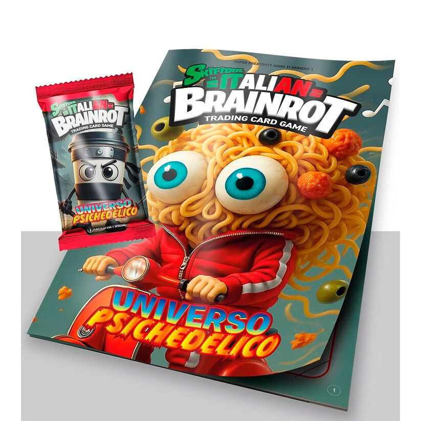 Album + Sobre 7 cartas coleccionables Universo Psichedelico Skifidol Italian