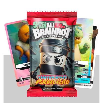 Sobre 7 Cartas coleccionables Universo Psichedelico Skifidol Italian Brainrot - imagen 3