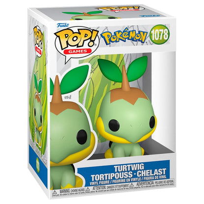 Figura POP Pokemon Turtwig - Tortipouss - Chelast - imagen 2
