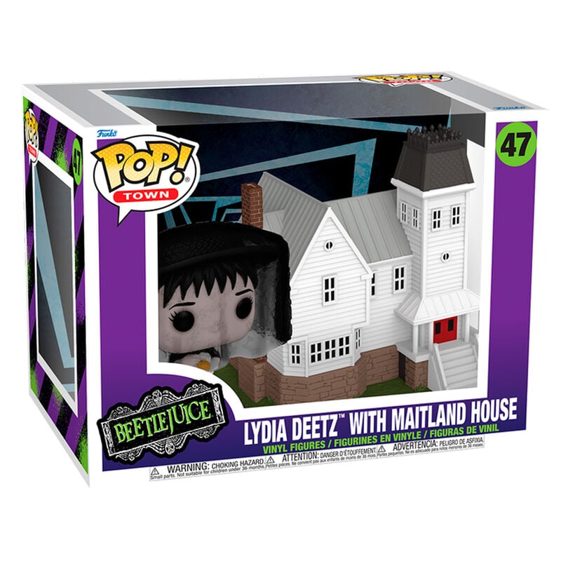 Figura POP Town Beetlejuice Lydia Deetz with Maitland House - imagen 2