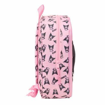 Mochila 3D Kuromi Hello Kitty 27cm - imagen 2