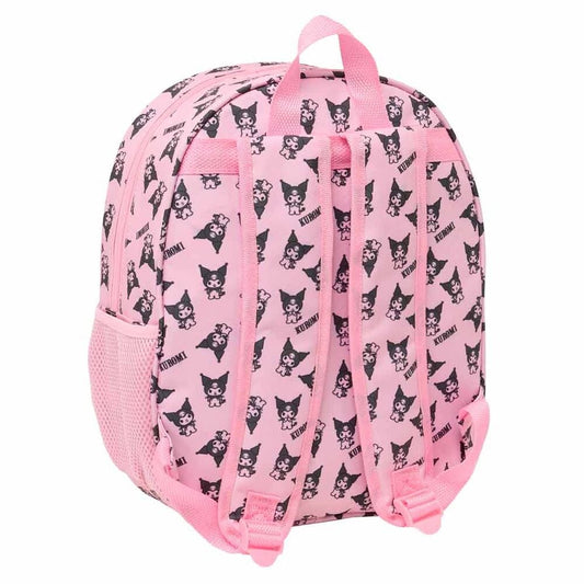 Mochila 3D Kuromi Hello Kitty 33cm