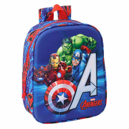 Mochila 3D Los Vengadores Avengers Marvel 27cm - imagen 3