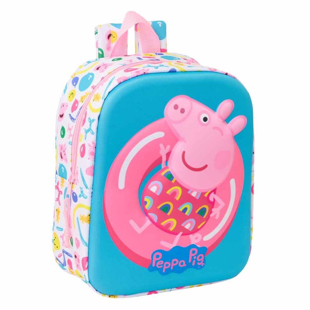 Mochila 3D Peppa Pig 27cm - imagen 3