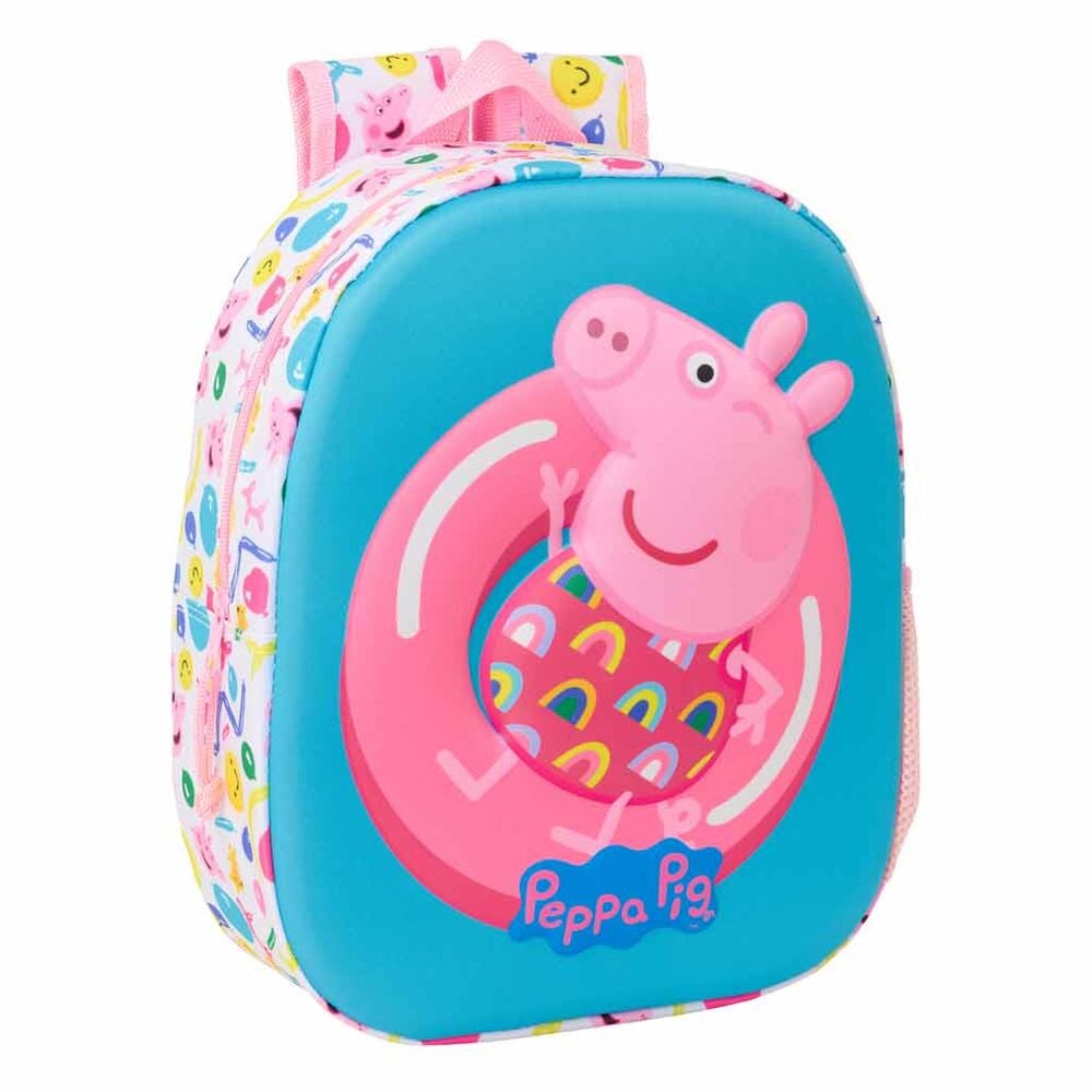 Mochila 3D Peppa Pig 33cm - imagen 3