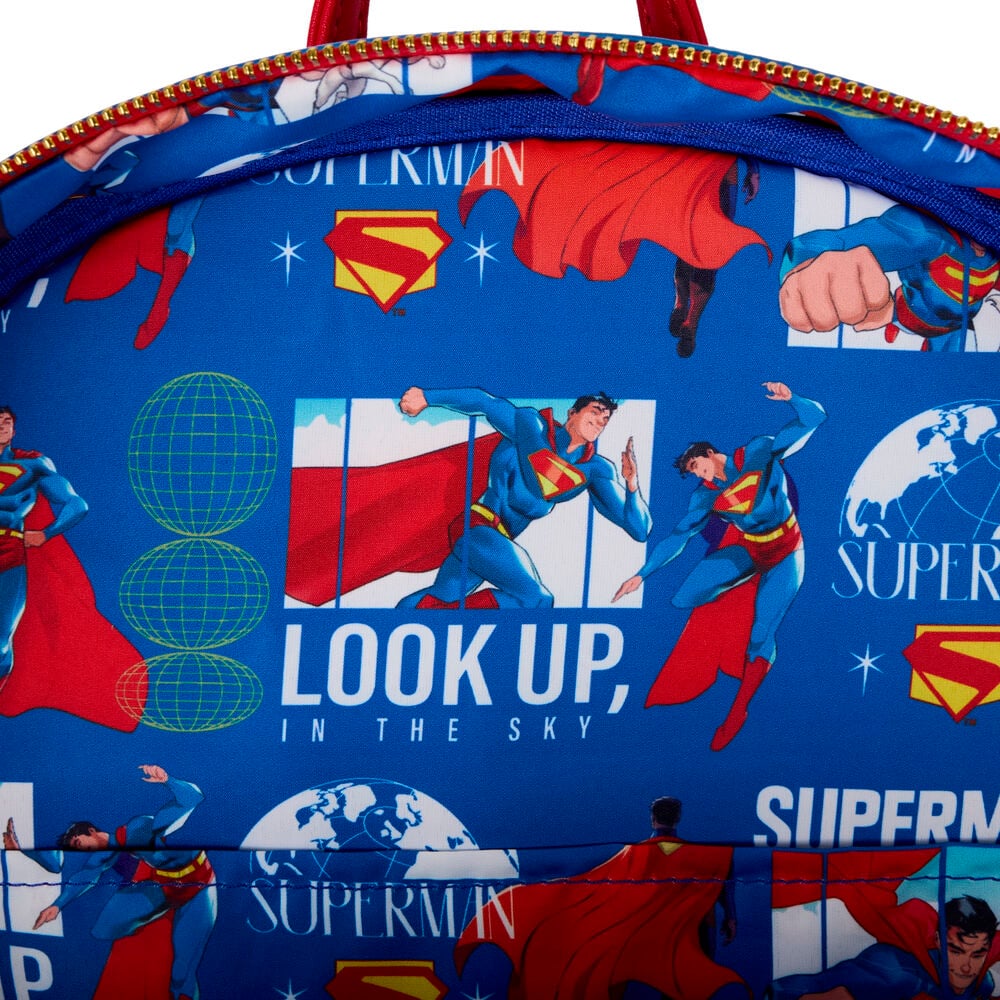 Mochila Superman DC Comics Loungefly 43cm - imagen 3