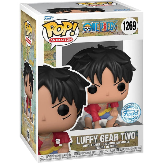 Figura POP One Piece Luffy Gear Two 5 + 1 Chase Exclusive - imagen 2