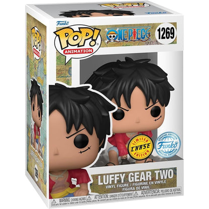 Figura POP One Piece Luffy Gear Two Exclusive Chase - imagen 2