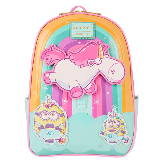 Mochila Fluffy Unicorn Minions Loungefly 30cm