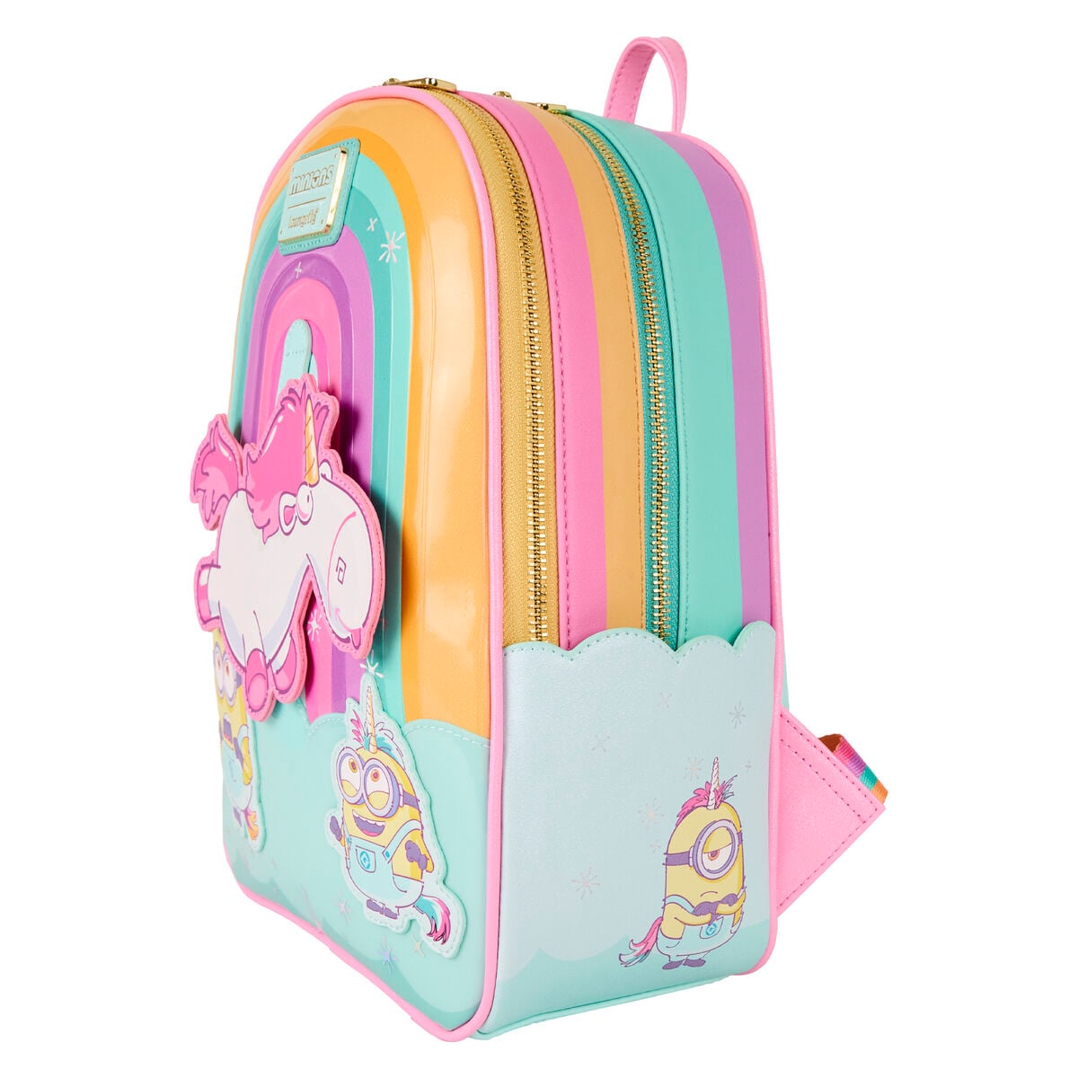 Mochila Fluffy Unicorn Minions Loungefly 30cm - imagen 3