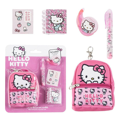 Set papeleria Mini Mochila Hello Kitty - imagen 5
