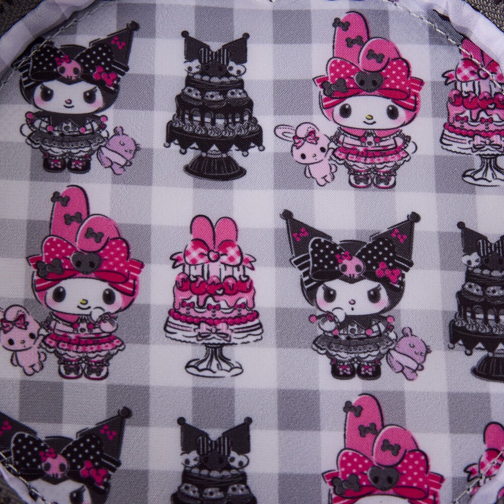 Bolso bandolera My Melody and Kuromi Sanrio Loungefly - imagen 4