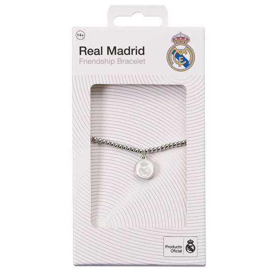 Pulsera Real Madrid plateada