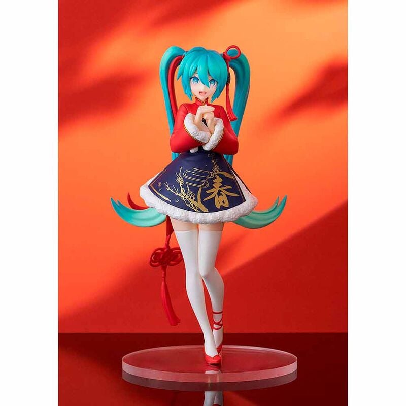Pop-up-Parade-Figur Hatsune Miku Sourxuan chinesisches Neujahrs-Charakter-Vocal-Serie Hatsune Miku 17 cm