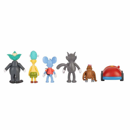 Blister 6 figuras Los Simpsons 7cm