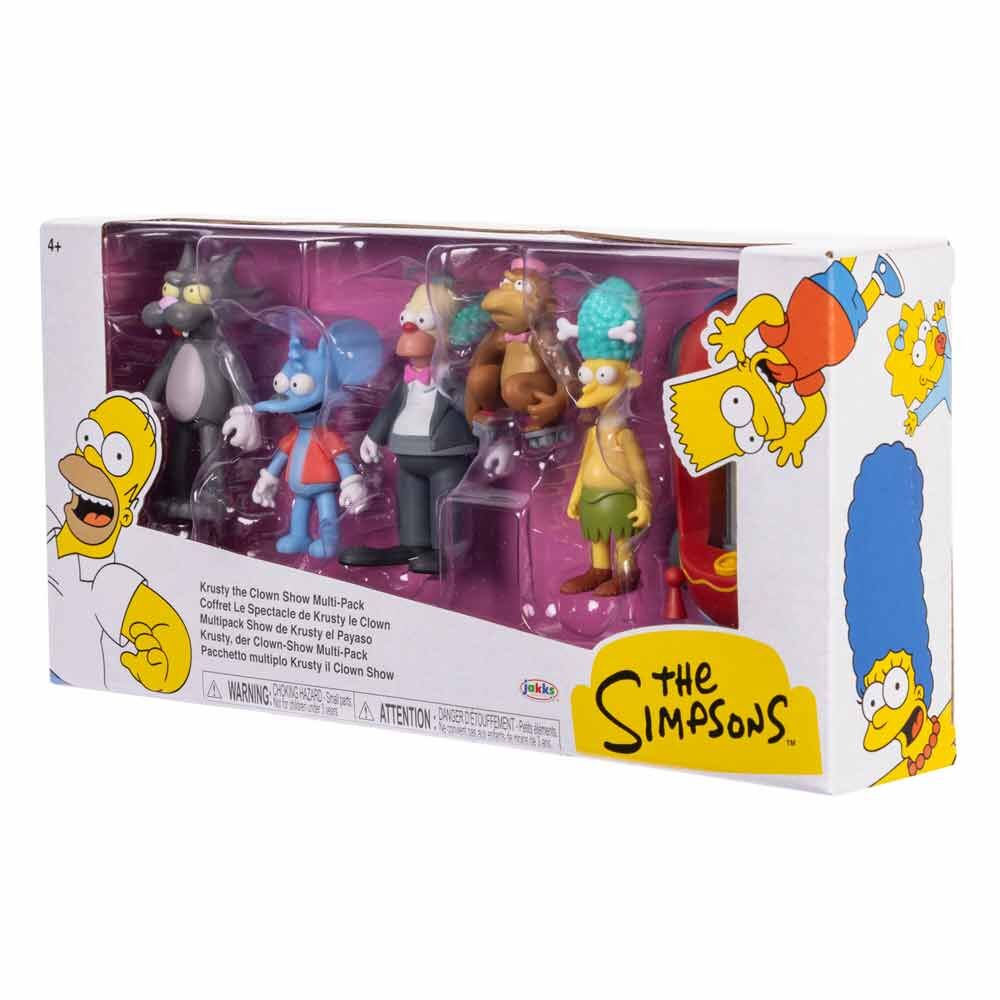 Blister 6 figuras Los Simpsons 7cm