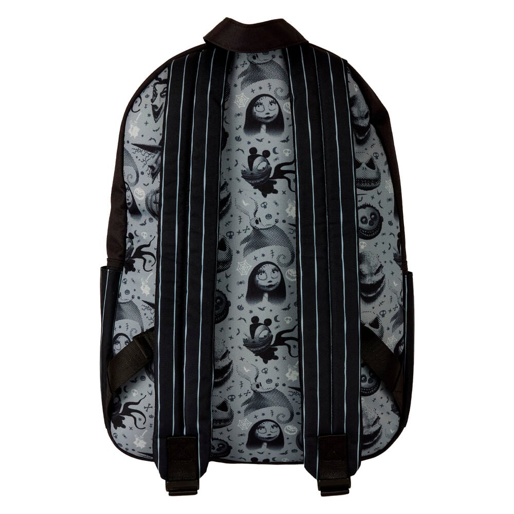 Mochila nylon Pesadilla Antes de Navidad Disney Loungefly 43cm