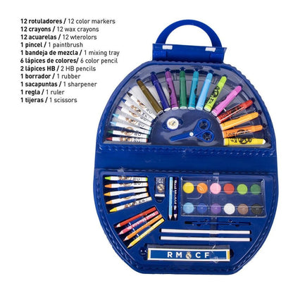 Set papeleria coloreable Real Madrid 50pzs - imagen 3