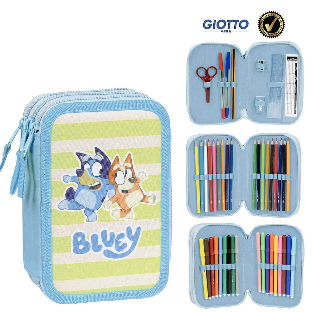 Plumier Bluey triple