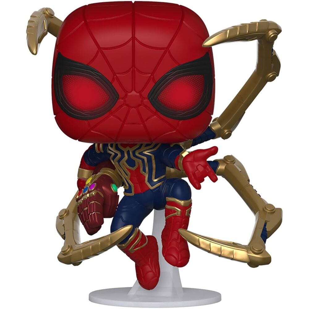 Figura POP Marvel Vengadores Endgame Iron Spider with Nano Gauntlet - imagen 2