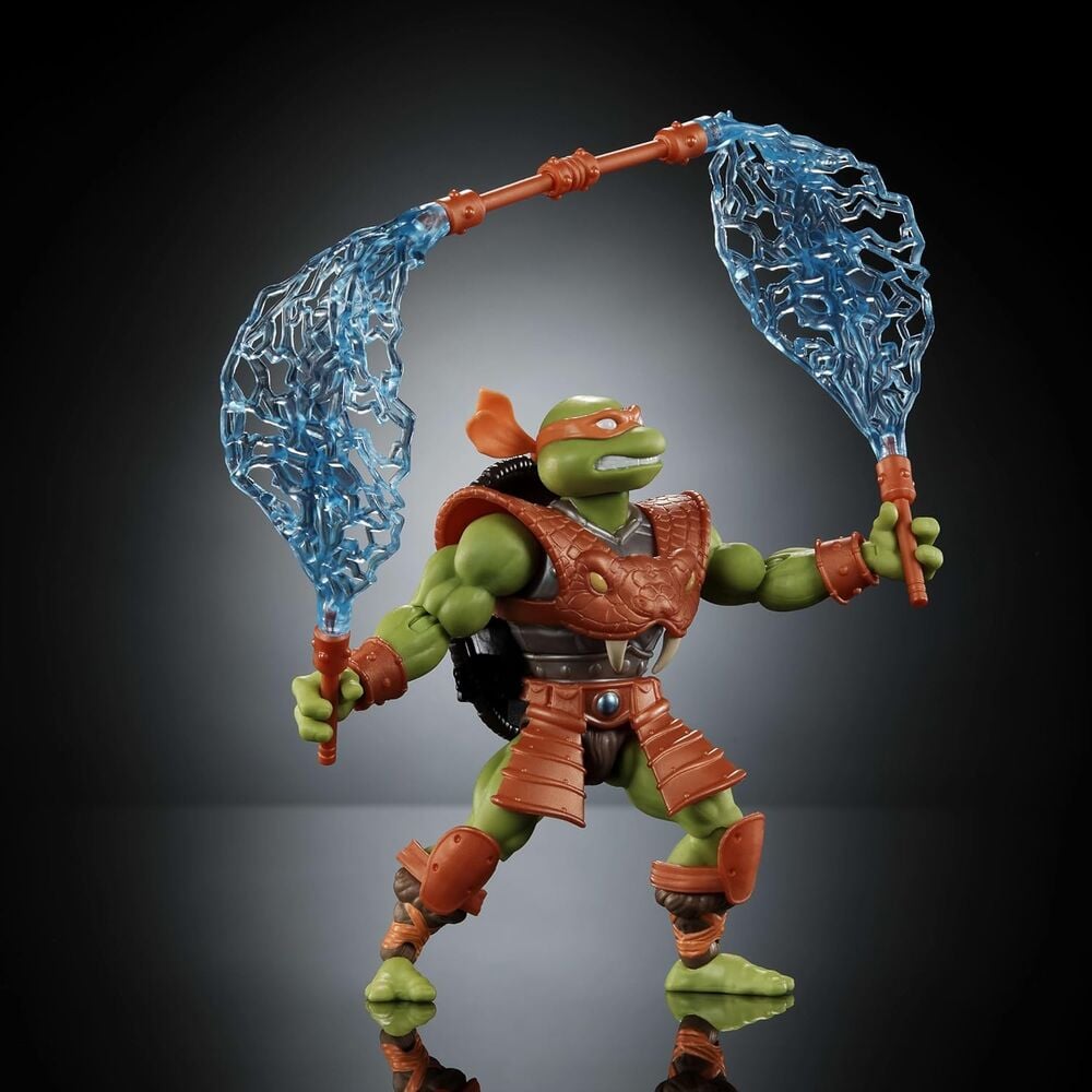 Figura Michelangelo Turtles of Grayskull Masters of the Universe 14cm - imagen 3